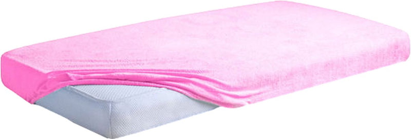Lenzuolo con angoli per materasso junior Babymatex spugna classica rosa 70x140 cm TB0291_10