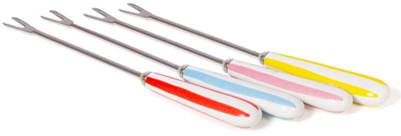 Speciali Blond Amsterdam: set forchette per fonduta Love piccolo, 4 pz