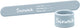 Correa Scrunch sos - azul - plegable - reciclable