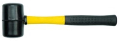 Vorel - rubber hammer - 1200g - fiberglass handle - tuv gs