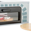 Set da forno per pizza in legno di piccoli piedi, 25dlg.