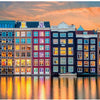 Clementoni legpuzzel panorama bright amsterdam, 1000st.