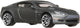 Hot wheels fast furious jby35, auto, 3 anni, metallo, plastica, grigia