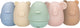 Termometro da bagno Alecto bt5 – set di cinque giocattoli da bagno colorati con termometro – giocattoli da bagno per neonati e bambini