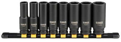 Dewalt - socket wrench set - 8-piece - 1 2 inch - udarowa głęboka