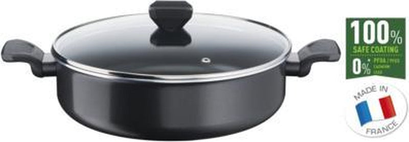 Tefal simply clean b5677253 padella rotonda ø 28 cm