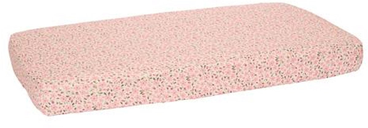 Sábana ajustable para cuna Little Dutch - rosa - jardín de hadas - floral de hadas