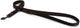 Beeztees parinca premium - guinzaglio per cani - nylon - nero - 200 cm x 25 mm