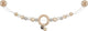 Goki Wooden Stroller Chain Star Grey con clips