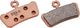 Bbb cycling discstop gesinterde remblokken - schijfremblokken - compatibel met sram avid schijfremmen - koper - bbs-39s