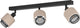 Eglo rosley spot - e14 - 43 cm - zwart beige - textiel