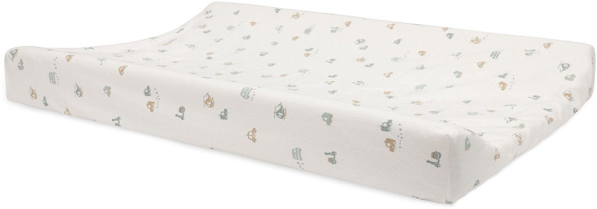 Jollein funda para cambiador jersey 50x70cm - cambiador para bebé con funda suave - para llevar