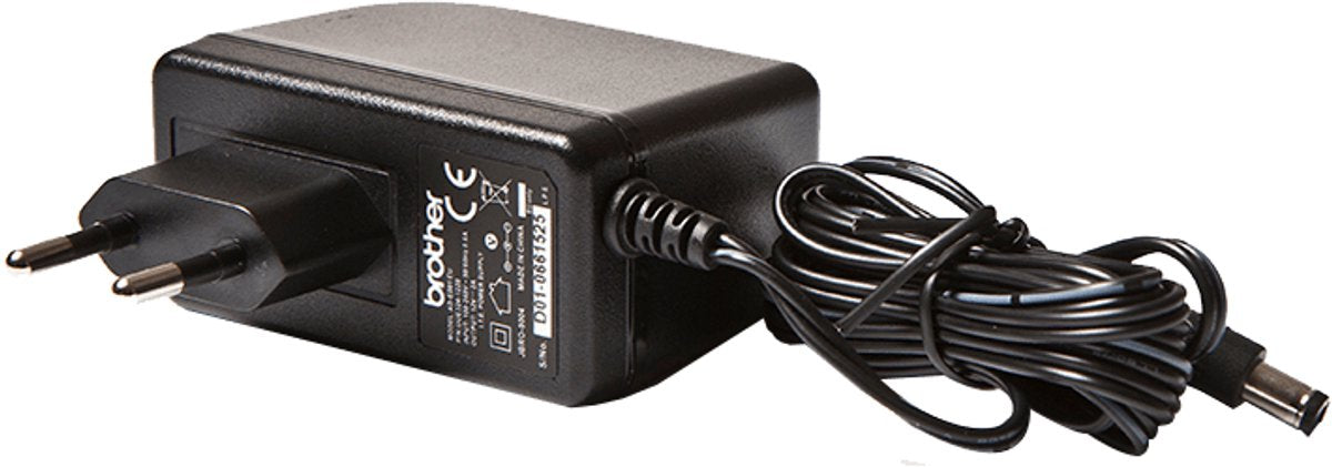 Adattatore AC per etichettatrice Brother P-Touch AD-E001 50 60 Hz Nero