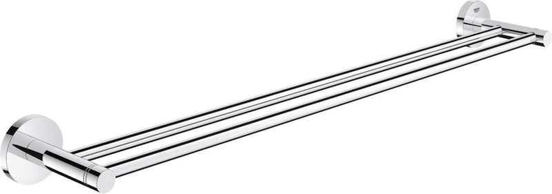 Toallero doble Grohe Essentials - 60 cm - metal - cromo