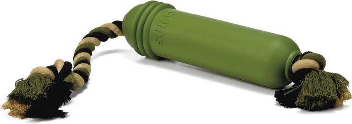 Beeztees sumo fit - juguete para perros - verde - 20x6x6 cm