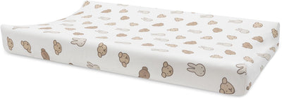 Copri fasciatoio Jollein x Miffy - 50x70 cm - jersey - Miffy e i suoi amici