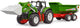 Bruder Roadmax Tractor with front loader and trailer