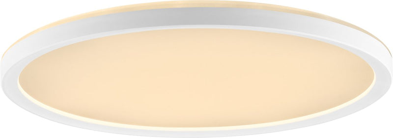 Brilliant avola - plafoniera - ø 29,3 cm - led 18w - 2400lm - 2700k-6500k - cct - timer - luce notturna - dimmerabile - telecomando - ip20 - bianco