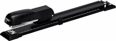 Rapid economy long arm stapler e15 - 20 sheets - black