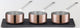 Scanpan - mini saucepans - maitre d - 80ml - 6cm
