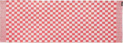 Ddddd - 2x table runner - barbeque - 50 x 140 cm - red - set of 2 pieces