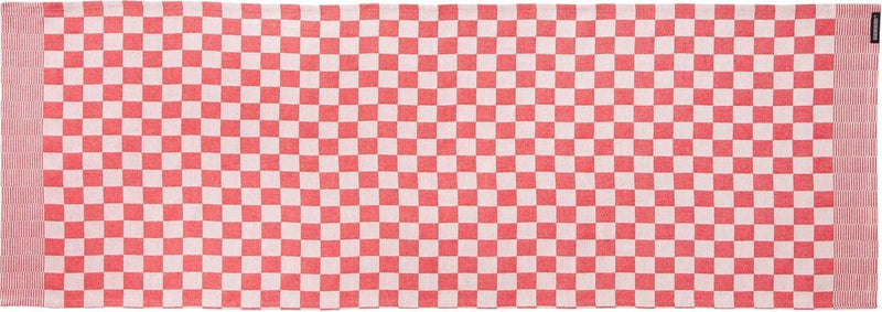 Ddddd - 2x runner da tavolo - barbecue - 50 x 140 cm - rosso - set da 2 pezzi