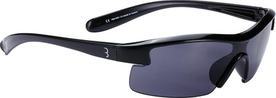 Bbb ciclismo gafas de ciclismo niño - gafas de sol deportivas niño - 100% protección UV - gafas de sol para niños y niñas - negro brillante - bsg-54