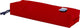 Estuche Oxford - rojo con elástico - estuche rectangular 22cm - estuche para niños - estuche para niñas