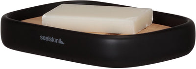 Sealskin mind - soap holder - soap dish - FSC - wood look black