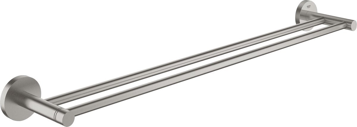 Toallero Grohe Essentials - 60 cm - doble - súper acero