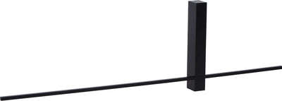 Lucide segin - wall lamp - LED - 1x6w 2700k - black