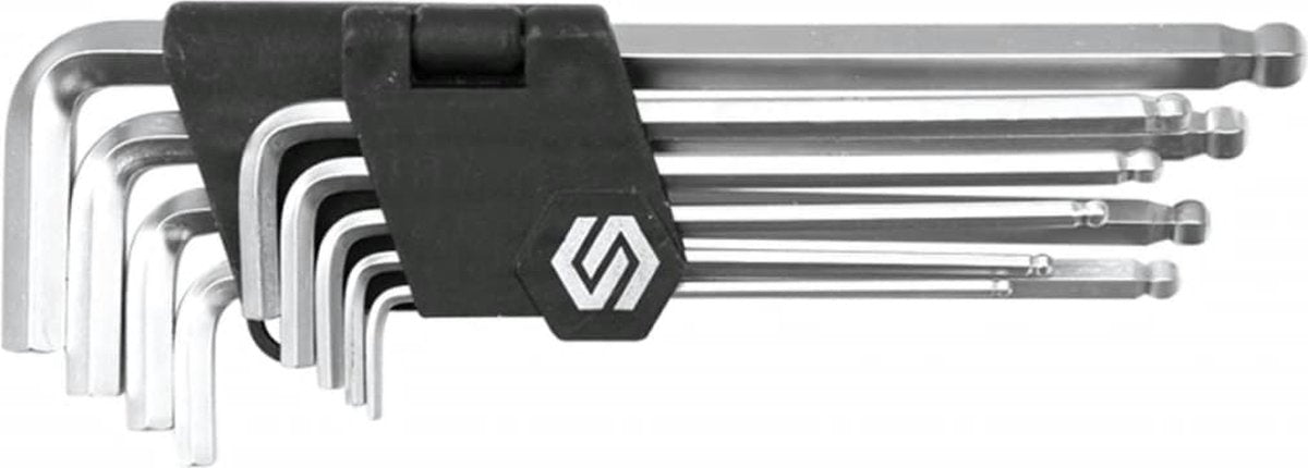 Vorel -llaves allen-2.5-10-mm-9-ud