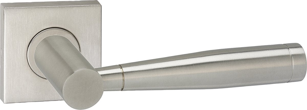 Impresso deurkruk - retford - voor binnen - vierkant - rvs - 2 stuks