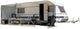 Eurotrail schuifluifel caravan 740 x 240 cm polyester grijs