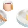 Café de madera y té de pie pequeño sabroso, 16dlg.