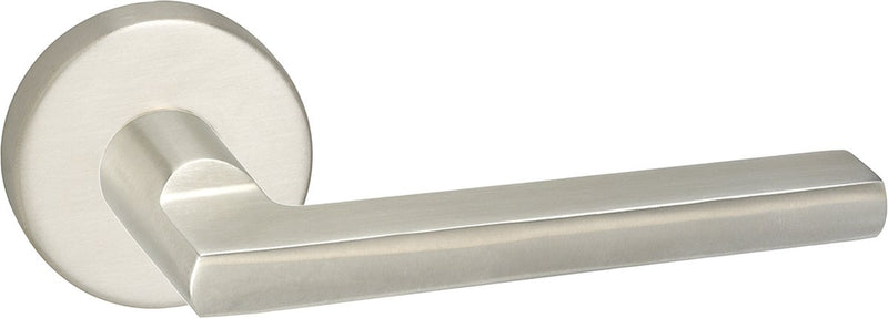 Sgabello Impresso Kirby con rosone tondo, acciaio inox a scomparsa