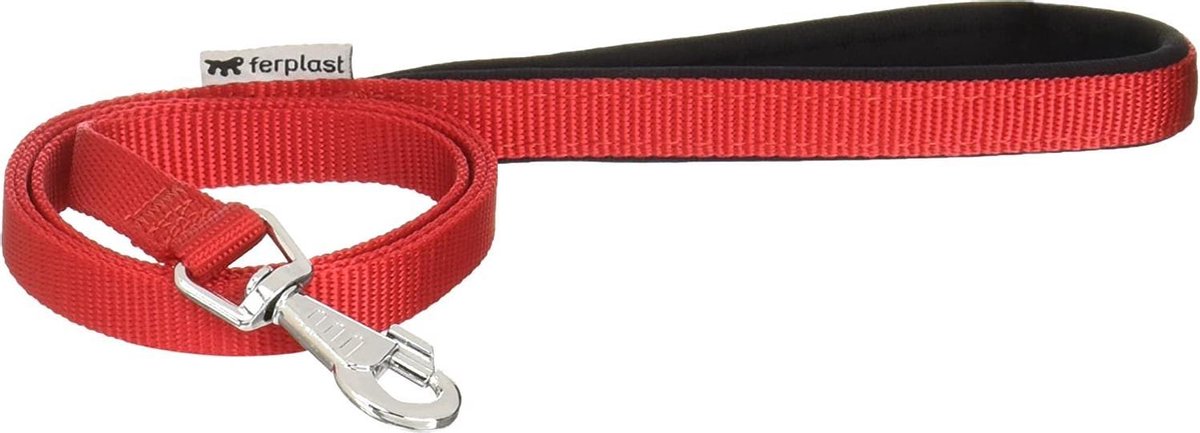 Ferplast dog leash daytona g15 120 line red