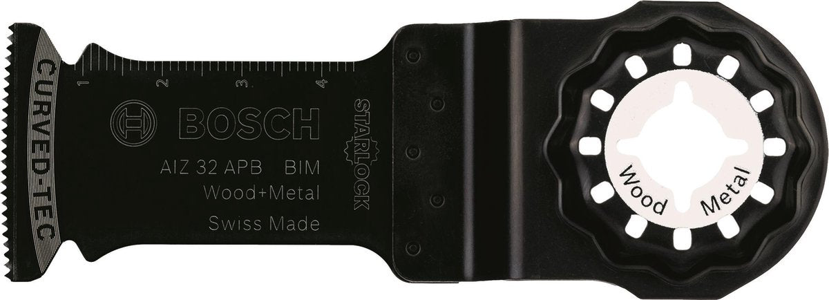 Bosch - hoja de sierra de inmersión bim aiz 28 eb madera metal 50 x 28 mm