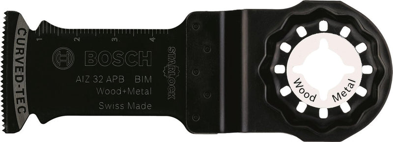 Bosch - lama per sega ad immersione bim aiz 28 eb legno metallo 50 x 28 mm