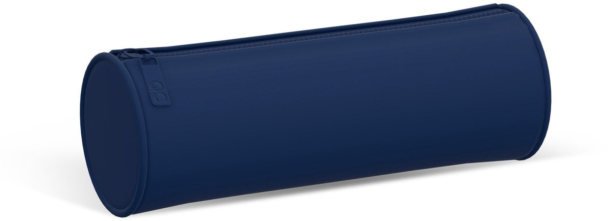 Astuccio Qc color blu navy - rotondo - 21 cm