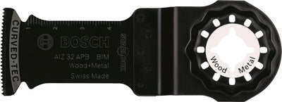 Bosch - hoja de sierra de inmersión bim aiz 28 eb madera metal 50 x 28 mm