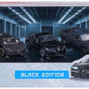 Set di auto Majorette Black Edition, 5 pezzi.