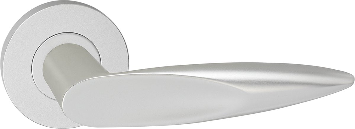 Taburete Impresso sutton con rosetón redondo oculto de aluminio
