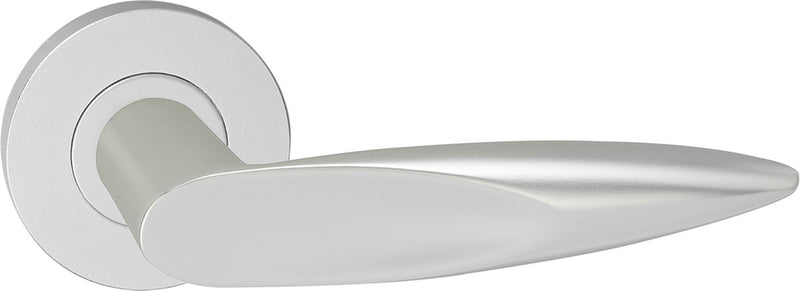 Taburete Impresso sutton con rosetón redondo oculto de aluminio