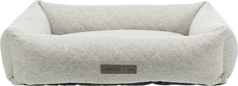 Trixie hondenmand - orthopedisch lichtgrijs 120x75 cm - memory foam, slipvast, afneembare hoes