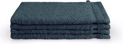 Byrklund handdoeken set - bath basics - 4-delig - 4x 16x21 - 100% katoen - donker blauw