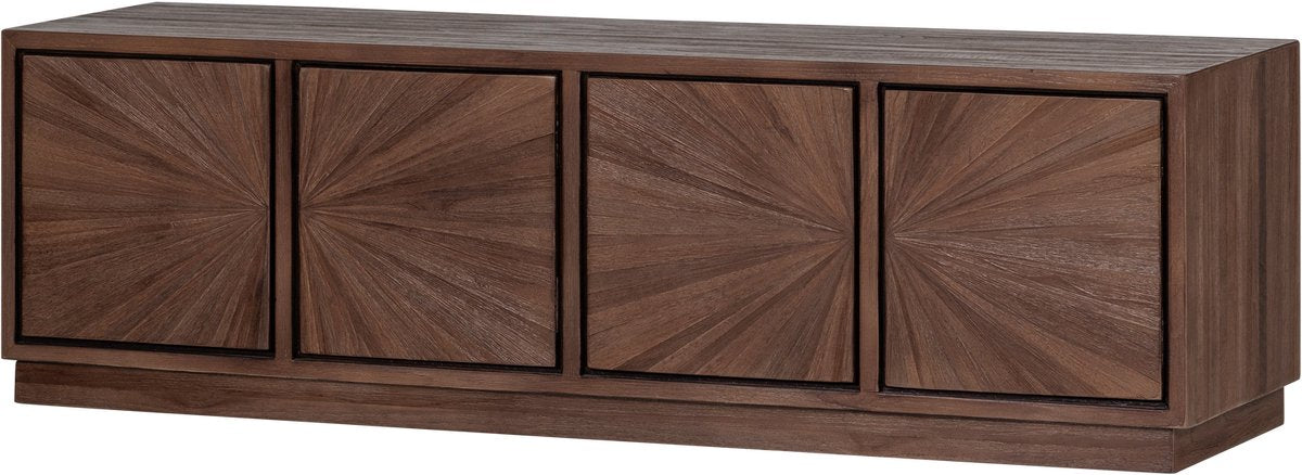 Mueble TV Woood Sun - teca reciclada - marrón - 45x150x44