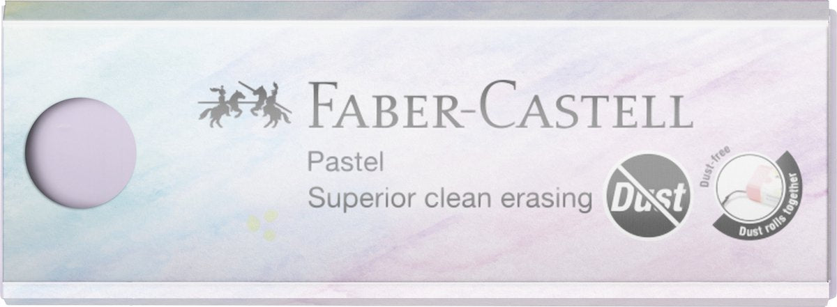 Faber-castell gum - stofvrij - pastel - fc-187392