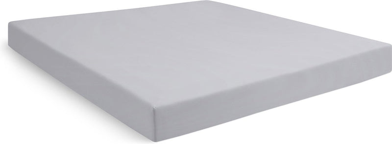Cinderella weekend hoeslaken - geschikt voor boxspring - katoen - 180x210 cm - tot 35 cm matrashoogte - licht grijs