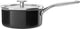 Pentola Kitchenaid con nucleo in acciaio smaltato 18 cm 2,0 l - nero onice - induzione - senza pfas